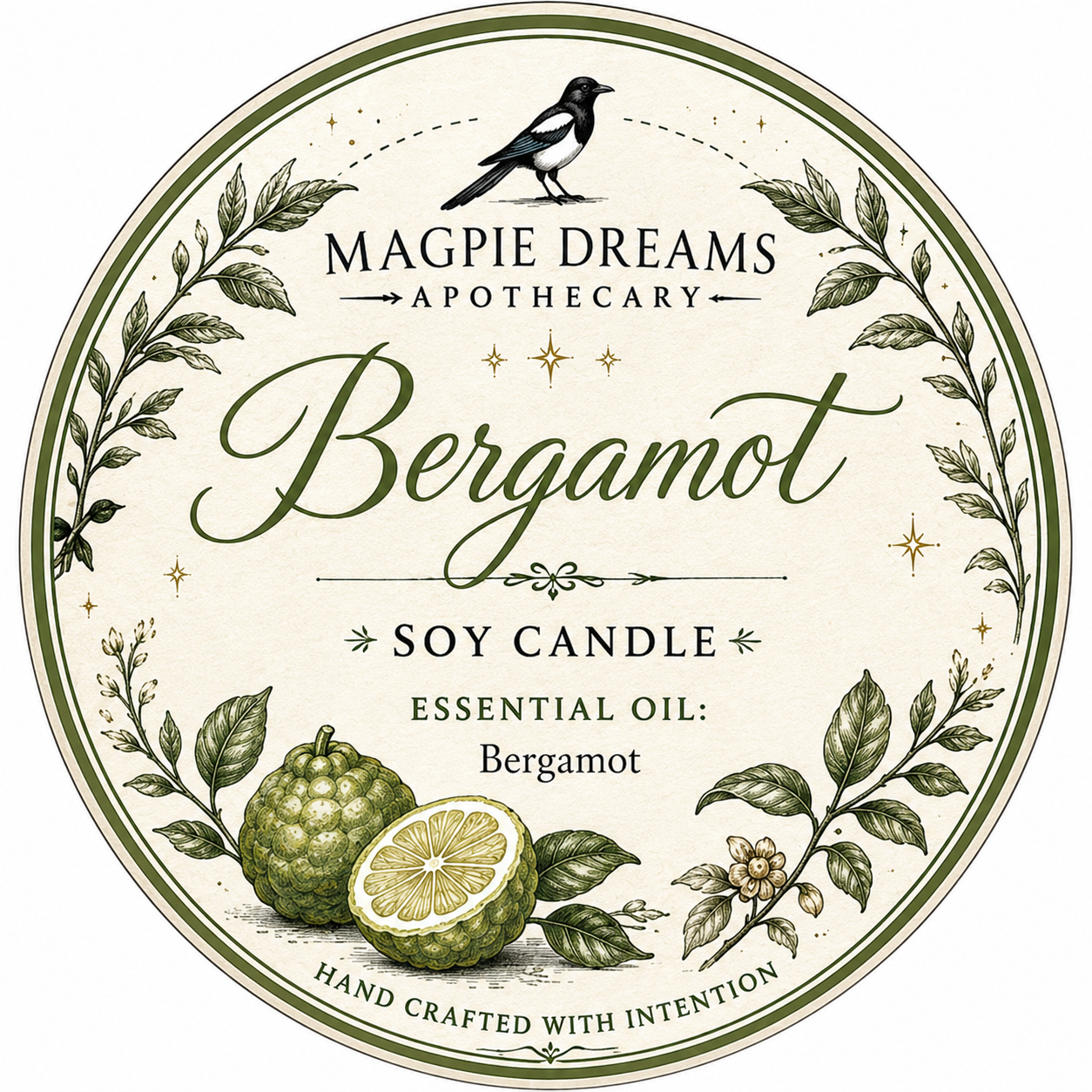 Bergamot Soy Candle